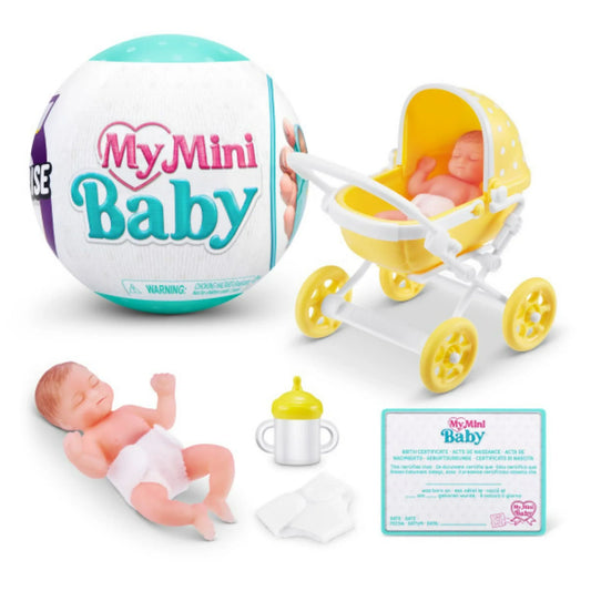 5 Surprise Novelty and Gag Toy My Mini Baby By ZURU Ages 3 and Up