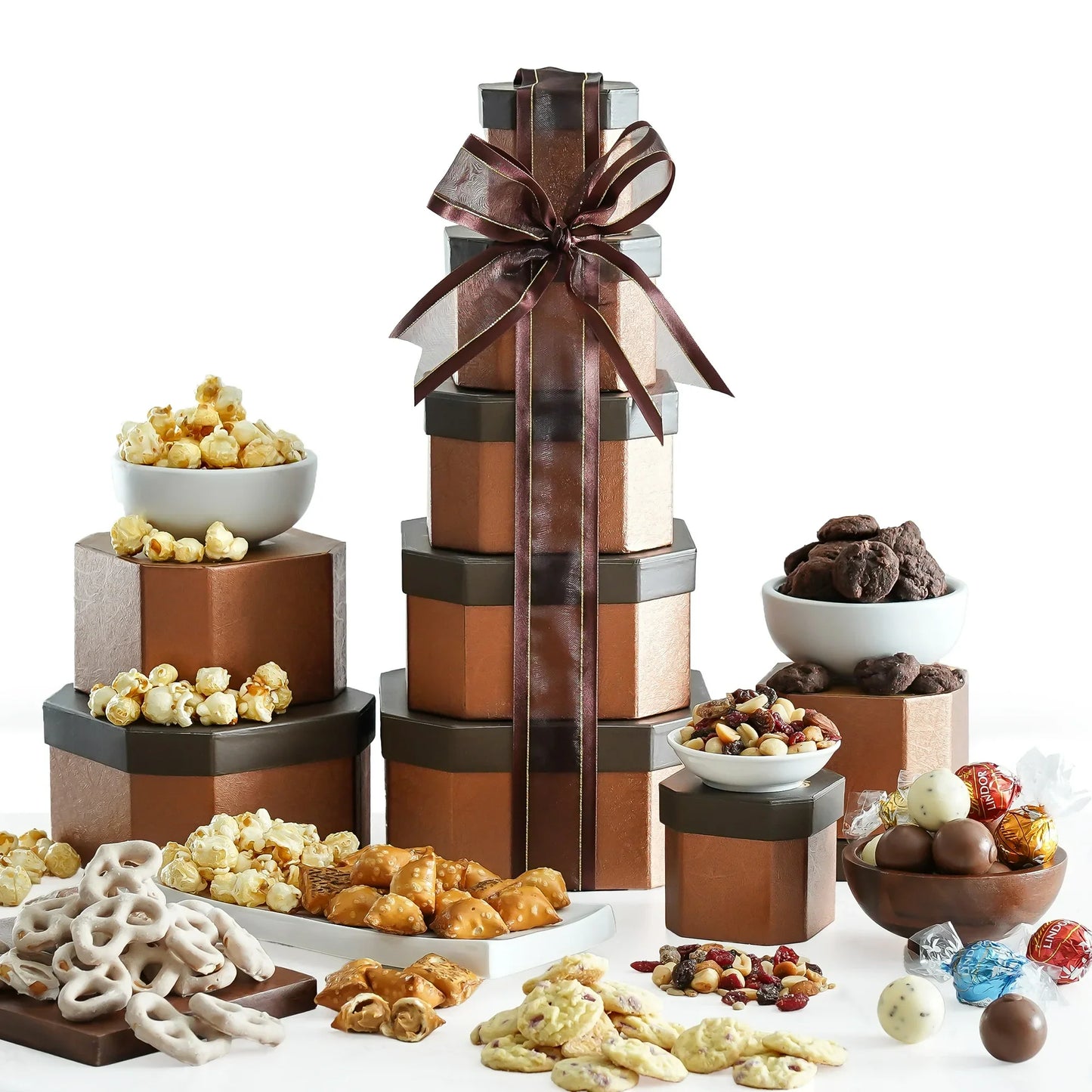 Broadway Basketeers Gourmet Chocolate Food Gift Basket Snack Gifts for Families