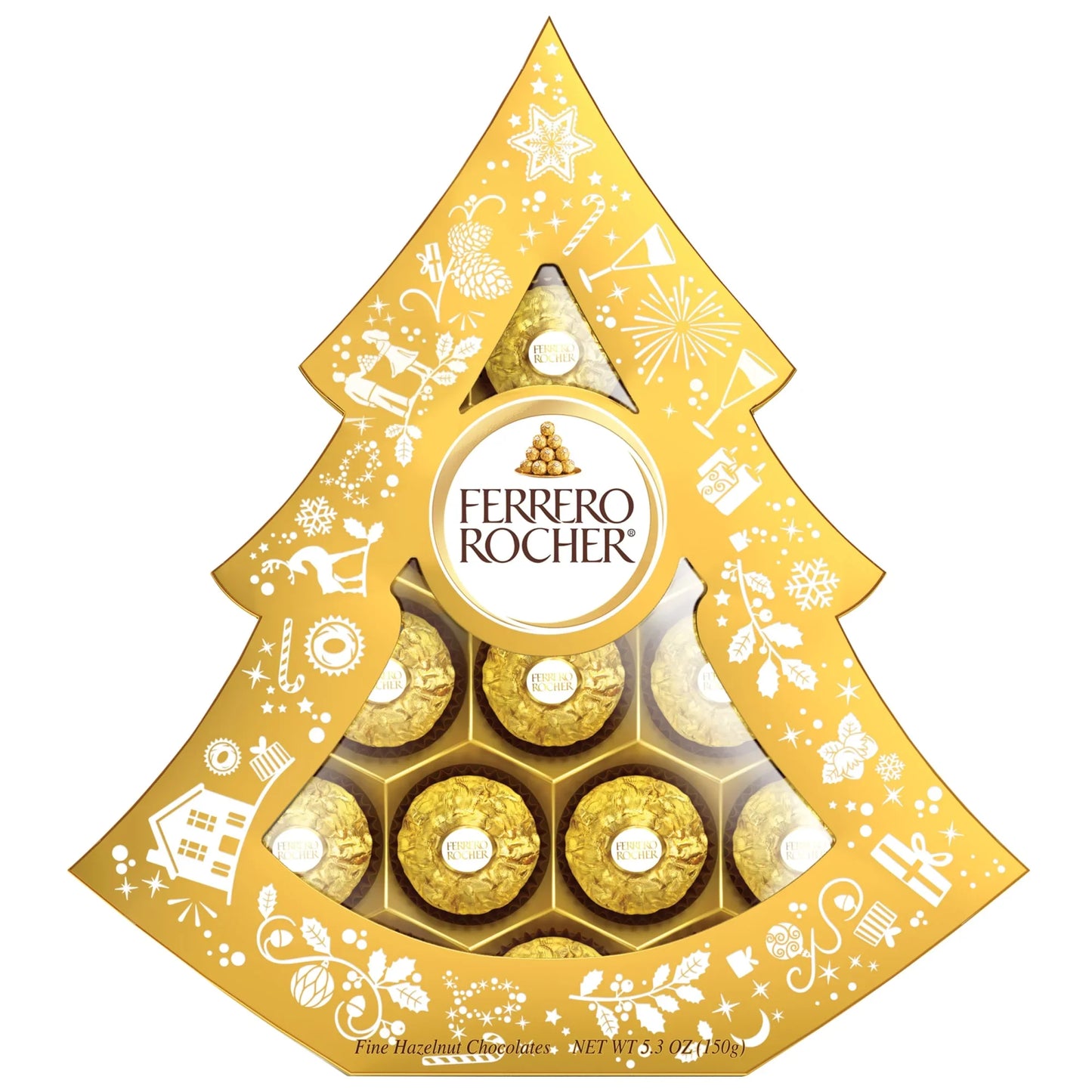 Premium Gourmet Milk Chocolate Hazelnut, Individually Wrapped Chocolates For Gifting, 5.3 oz