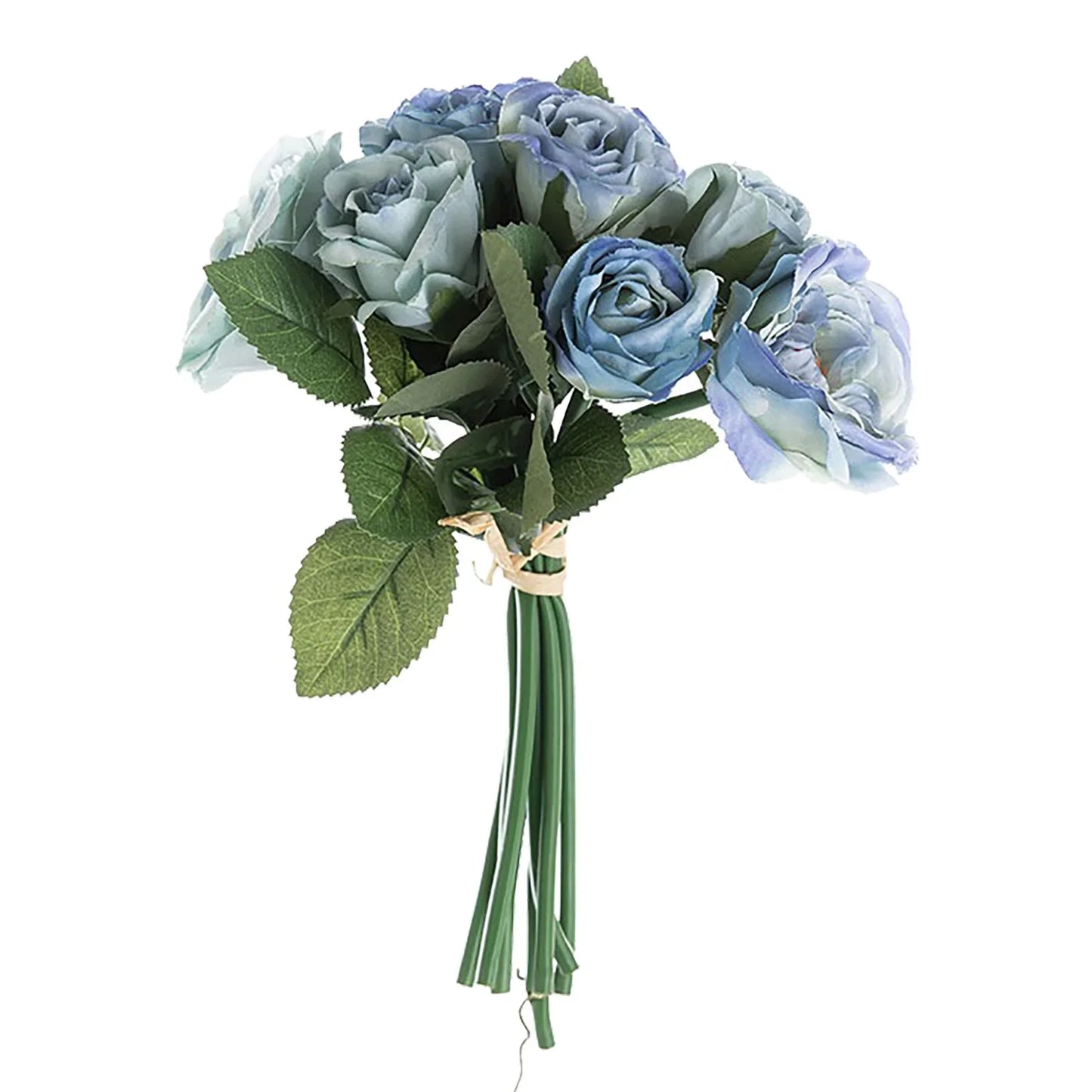 Octtong Artificial Flowers Artificial Mini Newspaper Packaging Flower Kraft Paper Wrapping Florist Bouquet For Christmas Party Thanksgiving Home Party Decorations 1 Bunch Yellow (E )