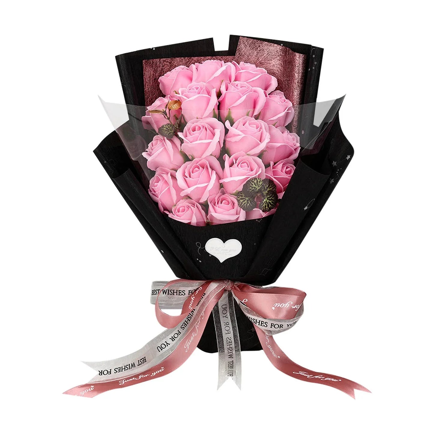 Fresh Flowers Small Bouquet Gift for Valentine's Day Wife Girlfriend Kids Mom Grandma Birthday-Pink