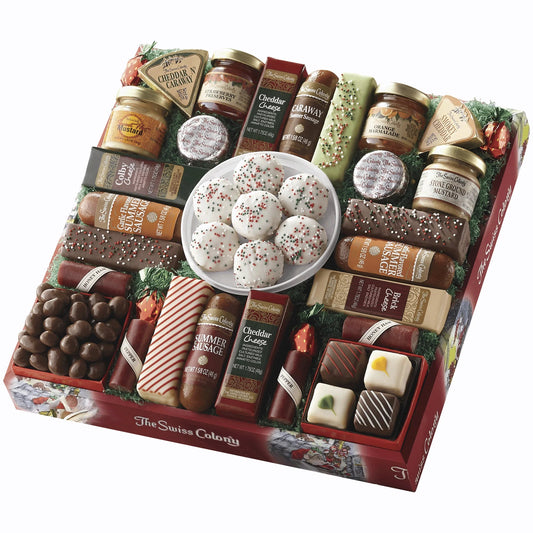 The Swiss Colony 27 Favorites Food Gift Box - Assorted Cheeses